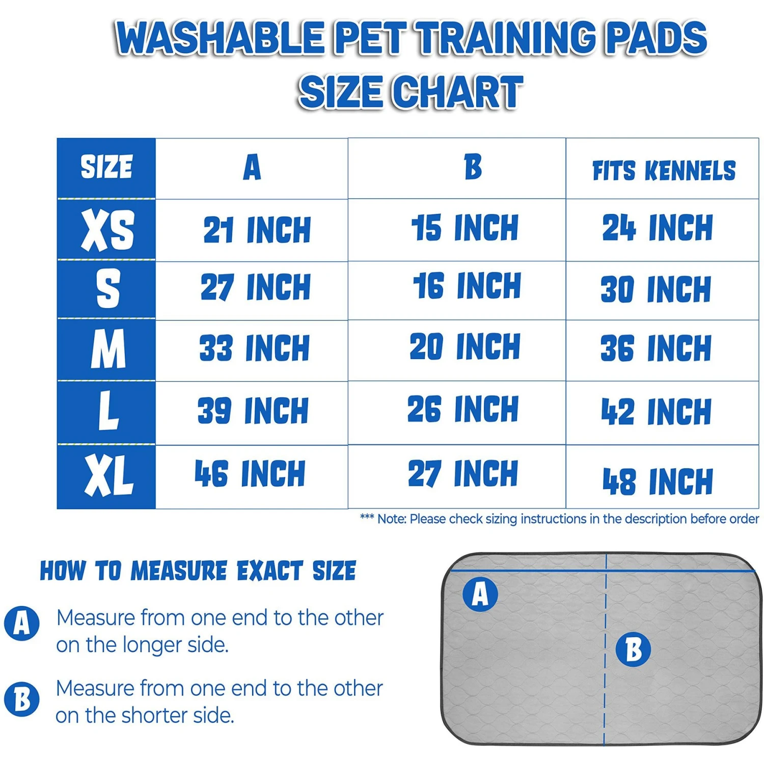 Pet Magasin Washable Pet Training Pads, 3 Count 6 Pet Magasin Washable Pet Training Pads, 3 Count - Image 6