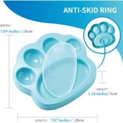 Pet Dream House PAW Mini 2-in-1 Cat & Dog Slow Feeder & Lick Pad, Small -PetSafe Shop Sale 731910 PT2. AC SS1800 V1678736127