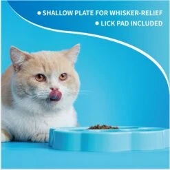 Pet Dream House PAW Mini 2-in-1 Cat & Dog Slow Feeder & Lick Pad, Small -PetSafe Shop Sale 731910 PT3. AC SS1800 V1678741858