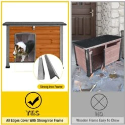 Aivituvin Wooden Heavy Duty Dog House -PetSafe Shop Sale 734502 PT2. AC SS1800 V1670601156