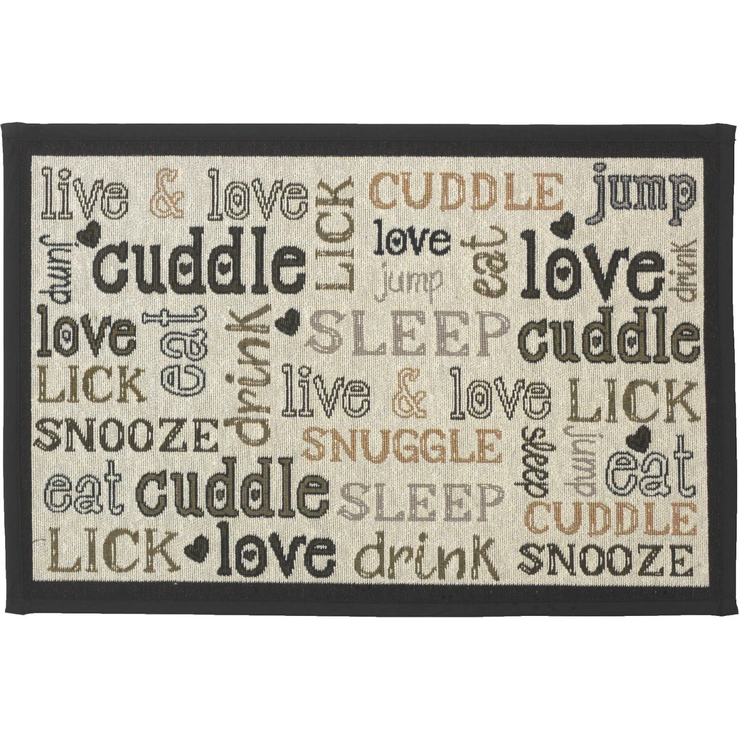 PetRageous Designs Cuddle Tapestry Placemat 1 PetRageous Designs Cuddle Tapestry Placemat