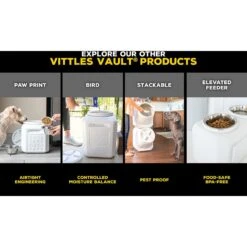 Gamma2 Vittles Vault Pet Food Storage -PetSafe Shop Sale 73476 PT4. AC SS1800 V1445890018