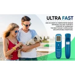 PetMedics Non-Contact Dog Thermometer, Blue -PetSafe Shop Sale 734830 PT6. AC SS1800 V1674056371
