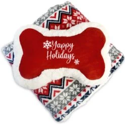 Bow-Wow Pet Sherpa Dog Blanket & Pillow Set -PetSafe Shop Sale 738486 PT2. AC SS1800 V1672929909