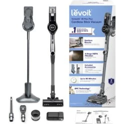 Levoit VortexIQ 40 Flex Plus Cordless Stick Vacuum -PetSafe Shop Sale 741758 PT8. AC SS1800 V1673954095