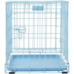 MidWest ICrate Single Door Collapsible Wire Dog Crate, Blue -PetSafe Shop Sale 74292 PT6. AC SS1800 V1562173099