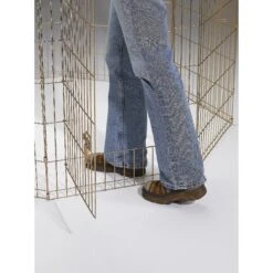 MidWest Wire Dog Exercise Pen With Step-Thru Door, Gold Zinc -PetSafe Shop Sale 74326 PT5. AC SS1800 V1567186141