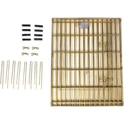 MidWest Wire Dog Exercise Pen With Step-Thru Door, Gold Zinc -PetSafe Shop Sale 74326 PT7. AC SS1800 V1567186144