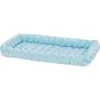 MidWest Quiet Time Fashion Plush Bolster Dog Crate Mat