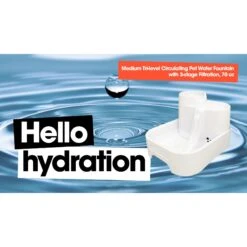 Cat Mate Plastic Dog & Cat Fountain, 67.6-oz -PetSafe Shop Sale 75264 PT2. AC SS1800 V1663711373