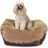 HappyCare Textiles Calming Durable Bolster Dog Bed