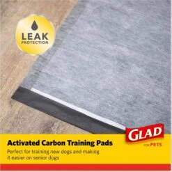 Glad For Pets Carbon Activated Training Dog Potty Pads, Small -PetSafe Shop Sale 762790 PT4. AC SS1800 V1678378455