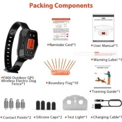 Petdiary F800 GPS Wireless Outdoor Electric Dog GPS & Activity Tracker, Black -PetSafe Shop Sale 767678 PT8. AC SS1800 V1675708914