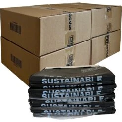 Natural Pet Partners USDA Certified Biobased Flat Header Pull-Strap Dog Waste Bags, 3,200 Count