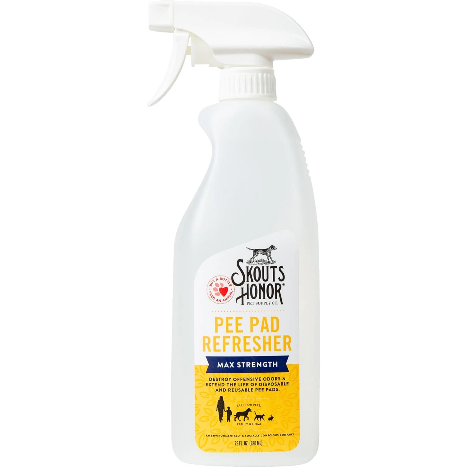 Skout's Honor Dog Pee Pad Refresher Spray, 28-oz Bottle & Pet Parents Pawtect Pads Washable Dog & Cat Pee Pads 2 Skout's Honor Dog Pee Pad Refresher Spray, 28-oz Bottle & Pet Parents Pawtect Pads Washable Dog & Cat Pee Pads - Image 2