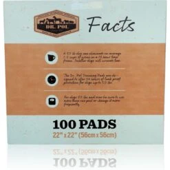 Dr. Pol 22x22-in Dog Training Pad, 100 Count -PetSafe Shop Sale 773726 PT2. AC SS1800 V1676913892