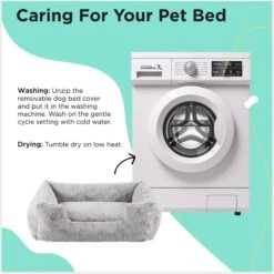 Best Friends By Sheri Soothe & Snooze Lounge Lux Memory Foam Rectangular Orthopedic Bolster Dog Bed -PetSafe Shop Sale 774134 PT7. AC SS1800 V1678741829