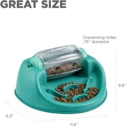 Nina Ottosson By Outward Hound Spin N' Eat Dog Food Puzzle Feeder, Green -PetSafe Shop Sale 778214 PT6. AC SS1800 V1678457711