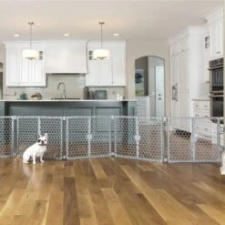 Carlson Pet Products Dog Gate, Gray, Large