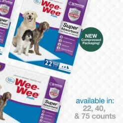 Four Paws Wee-Wee Super Absorbent Dog Pads -PetSafe Shop Sale 77976 PT7. AC SS1800 V1685646739