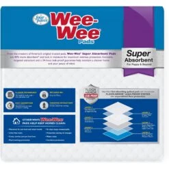 Four Paws Wee-Wee Super Absorbent Dog Pads -PetSafe Shop Sale 77976 PT8. AC SS1800 V1685647748
