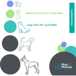 Max & Marlow Plush Round Bolster Cuddler Cat & Dog Bed -PetSafe Shop Sale 780686 PT2. AC SS1800 V1678992355