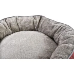 Max & Marlow Plush Round Bolster Cuddler Cat & Dog Bed -PetSafe Shop Sale 780686 PT4. AC SS1800 V1678997567