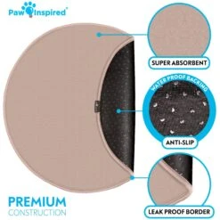 Paw Inspired Round Washable Dog Pee Pads, 2 Count -PetSafe Shop Sale 782390 PT3. AC SS1800 V1682537732