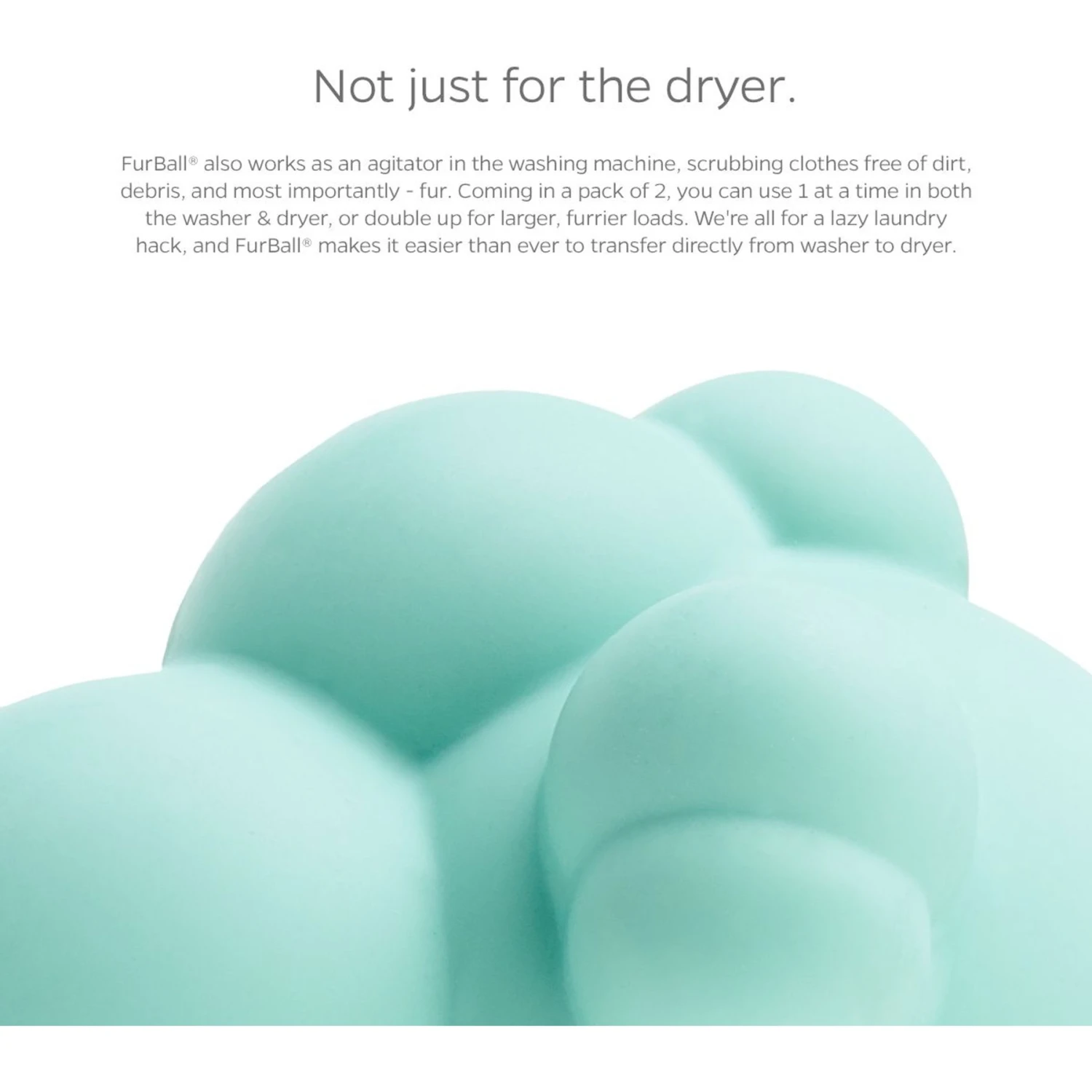 Pet Parents FurBall Laundry Pet Hair Remover, 2 Count 3 Pet Parents FurBall Laundry Pet Hair Remover, 2 Count - Image 3