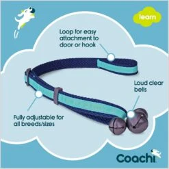 Coachi Toilet Dog Training Bells, Navy 13 Coachi Toilet Dog Training Bells, Navy -PetSafe Shop Sale 807798 PT4. AC SS1800 V1680895141