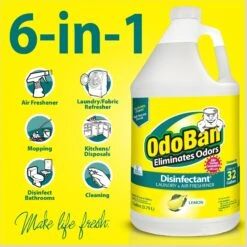 OdoBan Concentrate Lemon Disinfectant, 1-gal -PetSafe Shop Sale 819038 PT3. AC SS1800 V1681324135