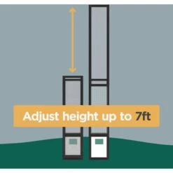 Hakuna Pets Black Patio Dog & Cat Door 11 Hakuna Pets Black Patio Dog & Cat Door -PetSafe Shop Sale 835038 PT4. AC SS1800 V1684606036