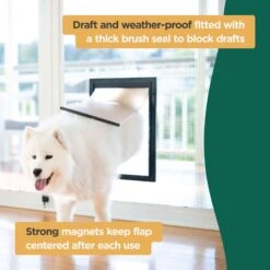 Hakuna Pets Deluxe Aluminum Dog & Cat Door -PetSafe Shop Sale 835142 PT4. AC SS1800 V1684606392