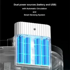 Hanamya Automatic Dog & Cat Water Fountain, White -PetSafe Shop Sale 838862 PT5. AC SS1800 V1682431618