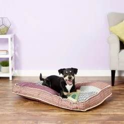 Aspen Pet Quilted Novelty Pillow Dog Bed With Removable Cover -PetSafe Shop Sale 83887 PT3. AC SS1800 V1566315437