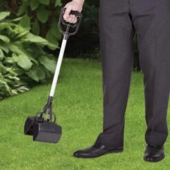 Pet Adobe Plastic & Aluminum Poop Grabber With Long Handle Cat & Dog Pooper Scooper, Black -PetSafe Shop Sale 847958 PT7. AC SS1800 V1683733319