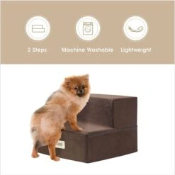 Friends Forever Milo 2-Step Non-Slip Small Dog & Cat Stairs -PetSafe Shop Sale 851406 PT3. AC SS1800 V1683836838