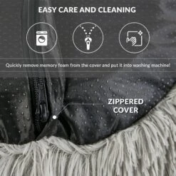 Friends Forever Serena Calming Oval Cuddler Bolster With Memory Foam Dog & Cat Bed 13 Friends Forever Serena Calming Oval Cuddler Bolster With Memory Foam Dog & Cat Bed -PetSafe Shop Sale 851518 PT5. AC SS1800 V1683836586