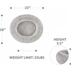 Friends Forever Serena Calming Oval Cuddler Bolster With Memory Foam Dog & Cat Bed 15 Friends Forever Serena Calming Oval Cuddler Bolster With Memory Foam Dog & Cat Bed -PetSafe Shop Sale 851518 PT7. AC SS1800 V1683834896