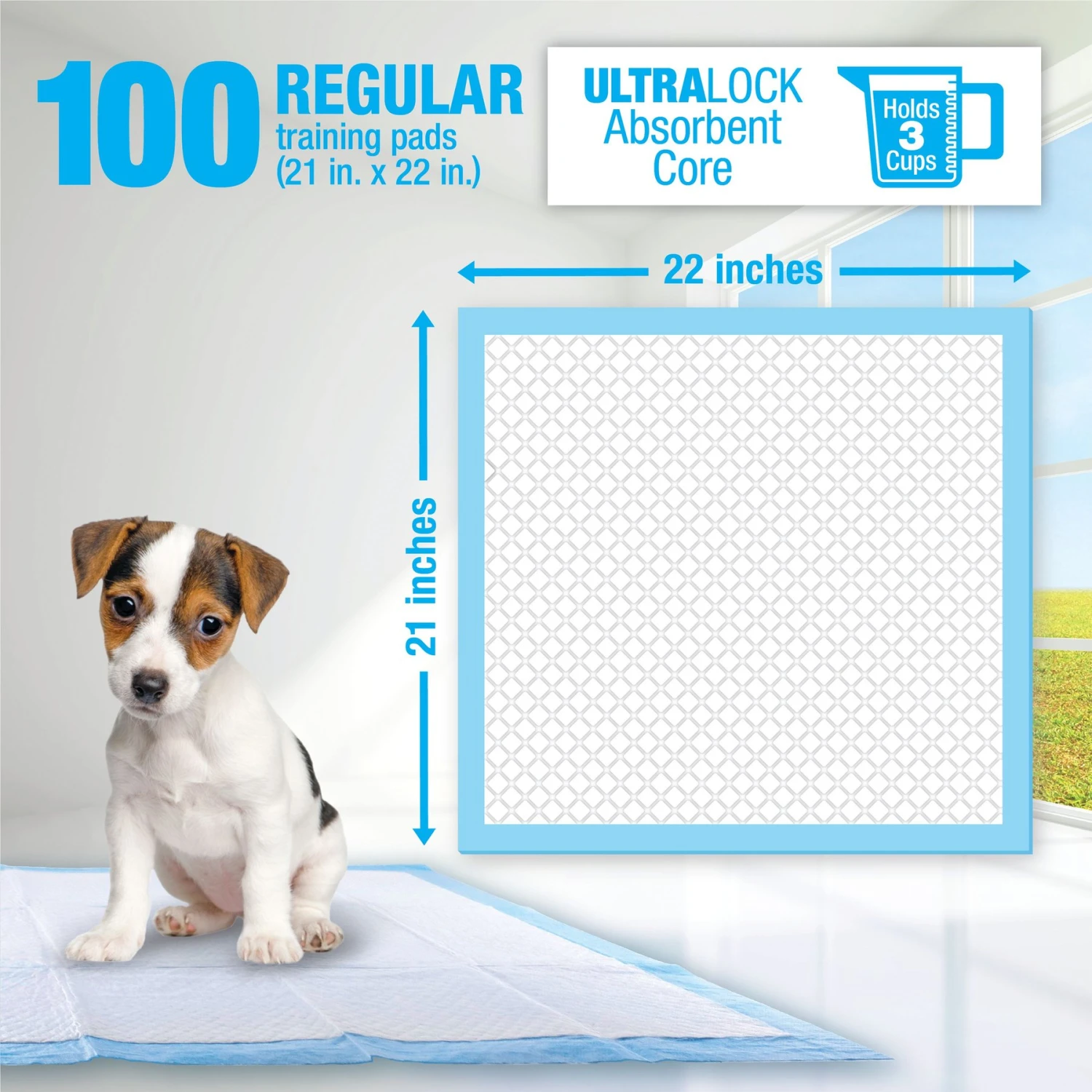 Lil' Squirts Dog Training Pads, 100 Count 3 Lil' Squirts Dog Training Pads, 100 Count - Image 3