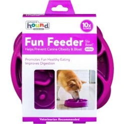 Outward Hound Fun Feeder Interactive Dog Bowl, Purple -PetSafe Shop Sale 85933 PT6. AC SS1800 V1694439633