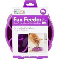 Outward Hound Fun Feeder Interactive Dog Bowl, Purple -PetSafe Shop Sale 85933 PT7. AC SS1800 V1544629135