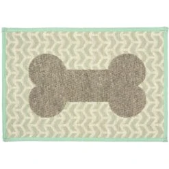 Loving Pets Geo Bone Dog Placemat