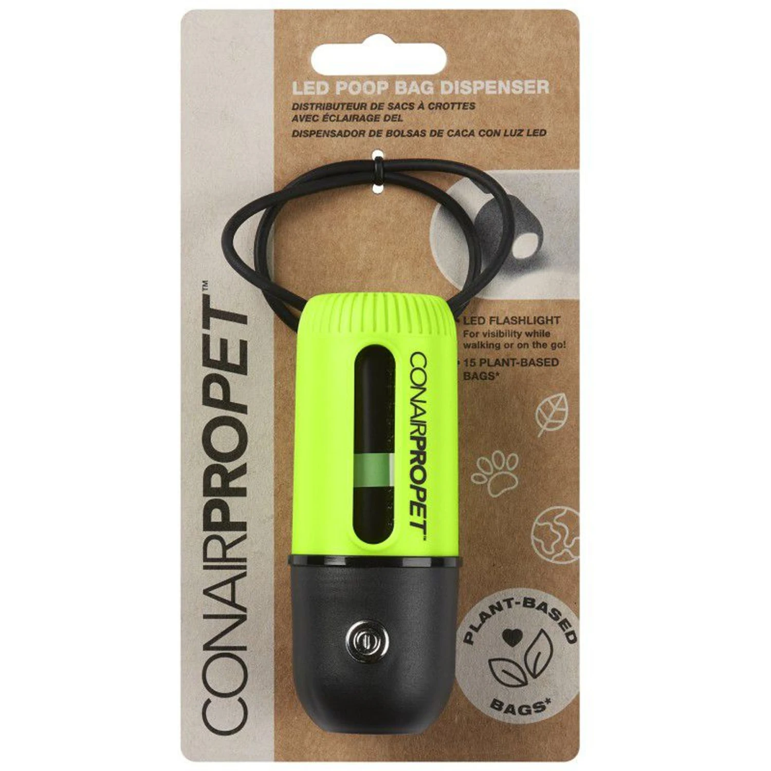 ConairPROPET LED Poop Bag Dispenser With Bungee Cord Loop 6 ConairPROPET LED Poop Bag Dispenser With Bungee Cord Loop - Image 6