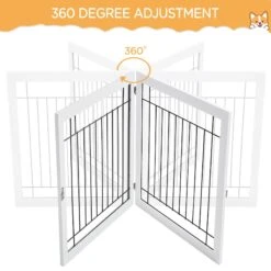 Yaheetech 6-Panel Foldable Wire Dog Gate 15 Yaheetech 6-Panel Foldable Wire Dog Gate -PetSafe Shop Sale 871606 PT6. AC SS1800 V1686078424
