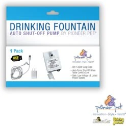 Pioneer Pet Vortex Replacement Auto-Shut Off Dog & Cat Pump, White, Small