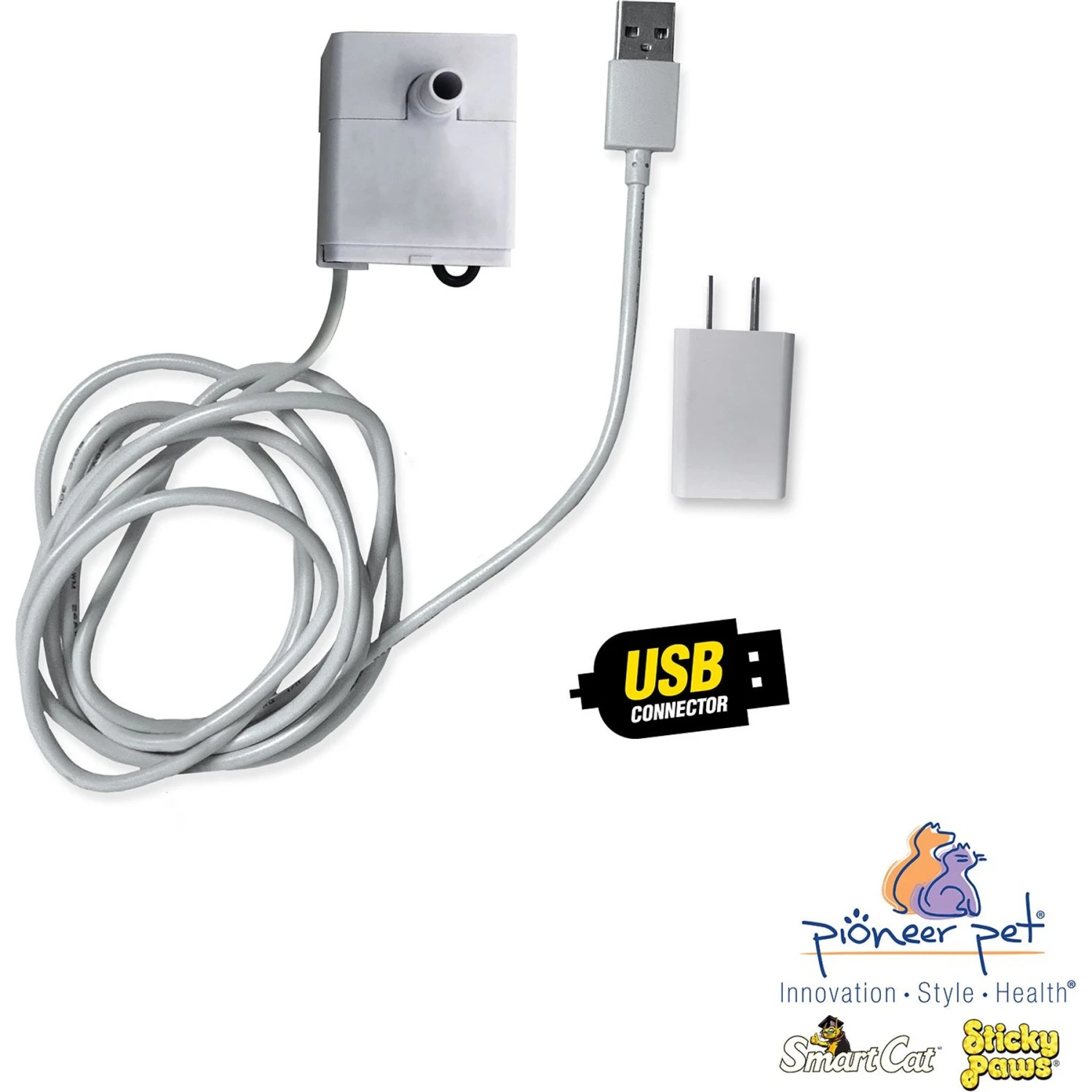 Pioneer Pet Vortex Replacement Auto-Shut Off Dog & Cat Pump, White, Small 2 Pioneer Pet Vortex Replacement Auto-Shut Off Dog & Cat Pump, White, Small - Image 2