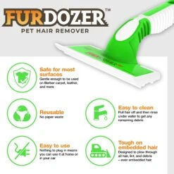 Neater Pets FurDozer X6 6-in-1 Cat & Dog Hair Remover, Green & White, 7.5-in 14 Neater Pets FurDozer X6 6-in-1 Cat & Dog Hair Remover, Green & White, 7.5-in -PetSafe Shop Sale 877870 PT5. AC SS1800 V1686942479