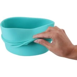 Pounce + Fetch Heavy Duty Silicone Travel Bag Bowl, Aqua, 4-cup -PetSafe Shop Sale 883310 PT3. AC SS1800 V1689256514