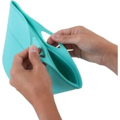Pounce + Fetch Heavy Duty Silicone Travel Bag Bowl, Aqua, 4-cup -PetSafe Shop Sale 883310 PT4. AC SS1800 V1689256520